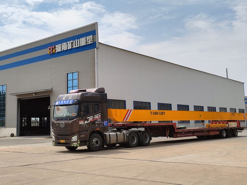 電動單梁起重機 HD5t—22.5m 制作完成，發(fā)往江西南昌交付客戶使用。